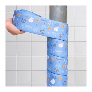 水管遮挡装饰卫生间下水管道贴纸遮丑隔音棉空调管子燃气煤气美化