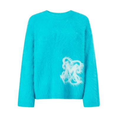 imm尹默圆领垂顺感针织衫