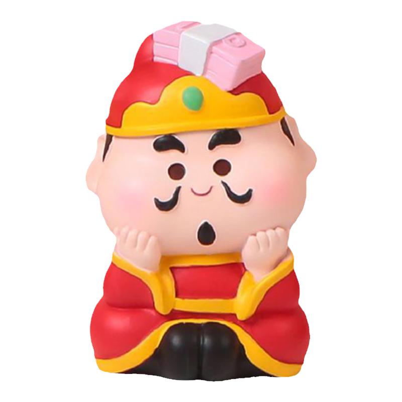 可爱财神爷盲盒恭喜发财礼物