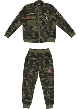 儿童迷彩服套装男童特种兵服军服
