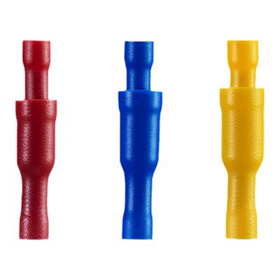 子弹头公母绝缘电线快速连接器