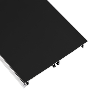 加厚铝合金橱柜踢脚线厨房踢脚板地脚线橱柜底部挡水围板厨柜铝板