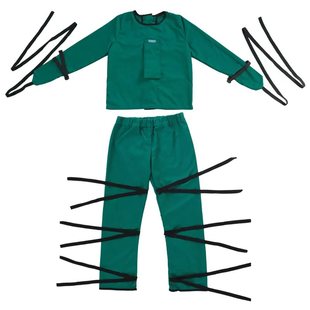 雨其琳老人防抓连体衣约束衣燥动束缚衣固定精神狂躁防打人约束带