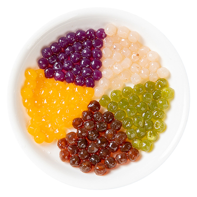 冻品先生三色包心龙珠小吃配料