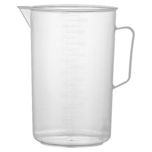 量杯带刻度奶茶店专用塑料量筒1000ml5L毫升大容量商用计量杯量桶
