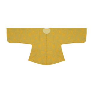 谜阿凰【兰时】明制上衣圆领袄提花汉服女改良马面裙套装春夏新款