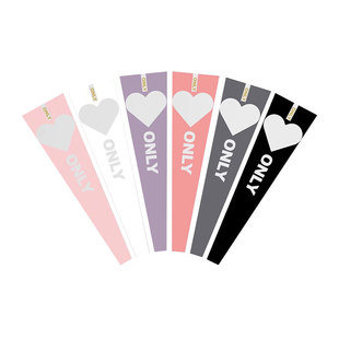 七色堇花束单只包装袋包装纸单支花束袋子玫瑰花心窗鲜花包装袋