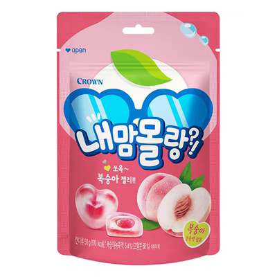 韩国进口克丽安水蜜桃果汁软糖