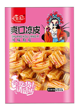 独立包装香辣味粉脆爽水晶凉皮