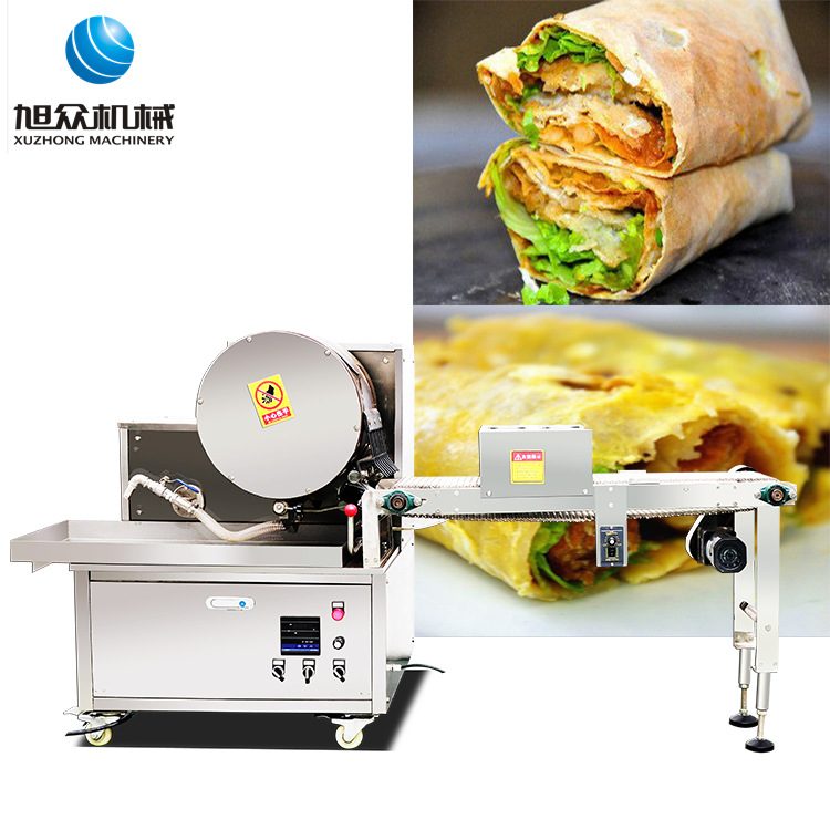 厂家直销全自动煎饼机多功能商用滚筒煎饼机器煎饼果子卷饼煎饼机