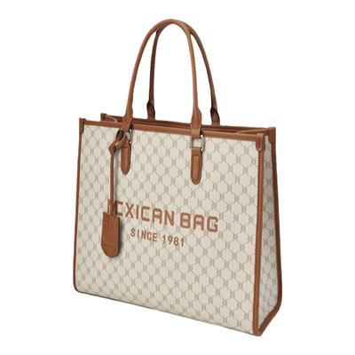 稻草人印花大时尚手提包大容量