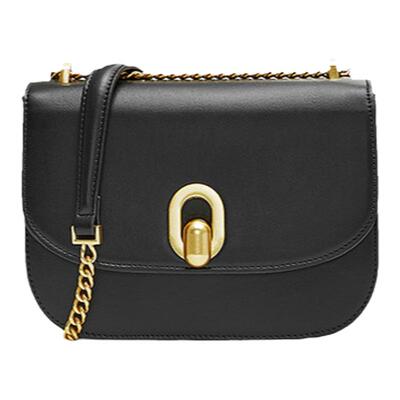 Tata他她通勤休闲马鞍包女包包气质单肩包斜挎包春季新款X3382CX4