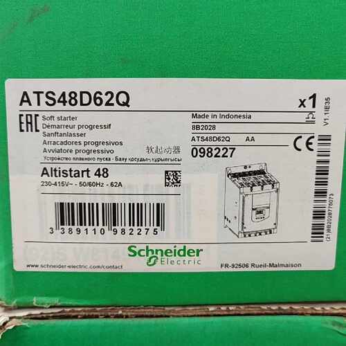 【议价-可维修】   Eleric 软启动器 ATS48D62Q ALTI /均有货