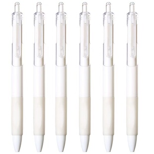 ST刷题小白笔葫芦头ins高颜值学生0.5按动式中性笔黑色考试按动笔