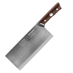 折影轩辕商用切片刀二代DC53模具钢高硬度超薄刃酒店厨师专用刀具