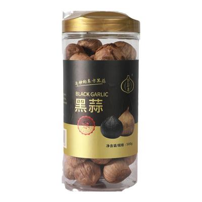 独头黑蒜软糯酸甜好蒜道