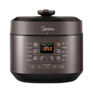 美的电压力锅家用双胆0涂层不锈钢大容量煲汤饭煲高压锅官方正品