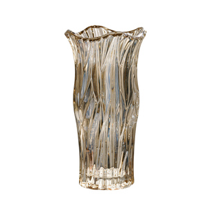 ins风北欧花瓶客厅插花轻奢水晶玻璃玫瑰卧室网红水养装饰品摆件