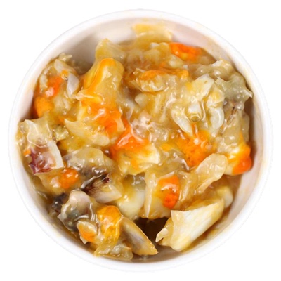 红膏蟹糊蟹肉酱宁波特色小海鲜