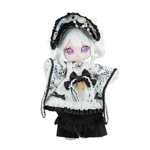 COME4FREE旗舰店.甜品系列.宵福福娃衣OB11玩偶BJD裙子玩偶衣服