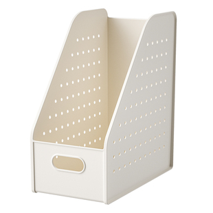 书架桌面洞洞板置物架办公桌工位文件整理神器学生书桌书本分隔盒