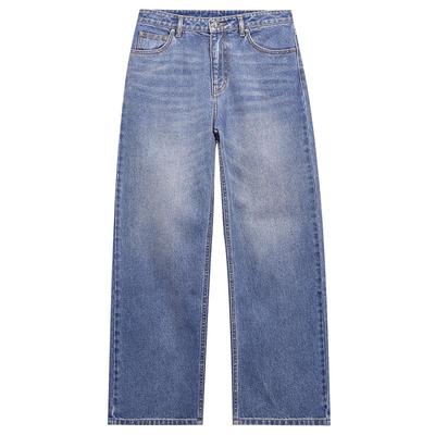 Ed Hardy埃德哈迪春季流行新款手绘绣花女士牛仔长裤