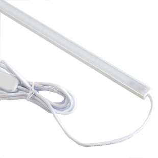 超薄橱柜灯led柜底灯吊柜底板灯鞋酒架插电带开关橱房灯带长条220