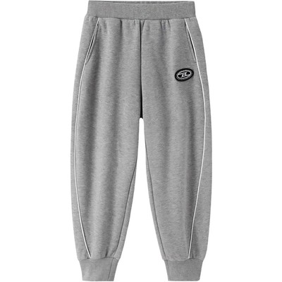 巴拉巴拉儿童加绒裤子男童女童运动裤秋冬新款童装大童宝宝外穿厚