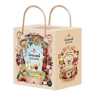 Lindemans林德曼水果兰比克啤酒欢聚礼盒比利时进口精酿果啤