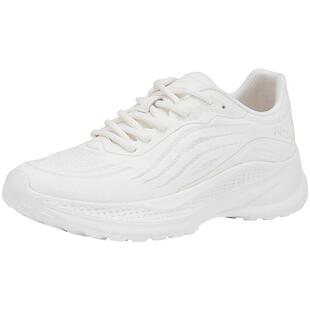 热风厚底休闲鞋女款2025年冬季新款增高运动户外女鞋米色百搭鞋子