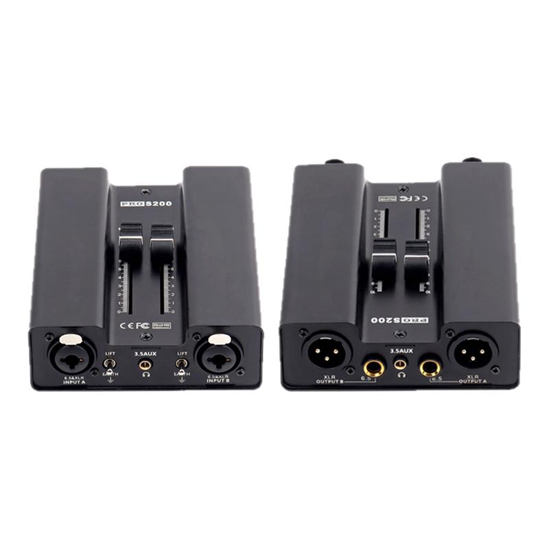 音频隔离器音响电流声消除器底噪共地降噪抗干扰滤波器3.5卡农6.5