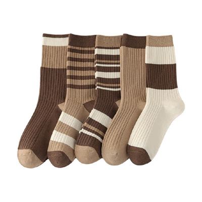 加长加厚防臭吸汗秋冬款日抛棉袜