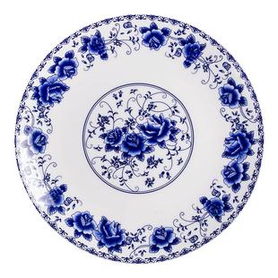 7英寸碟子青花瓷骨碟家用吐骨碟中式吐骨头盘子餐桌垃圾盘碟桌面