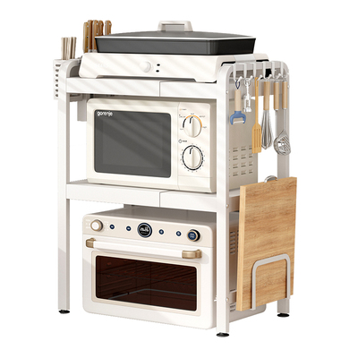 【可伸缩调节】爆款微波炉置物架