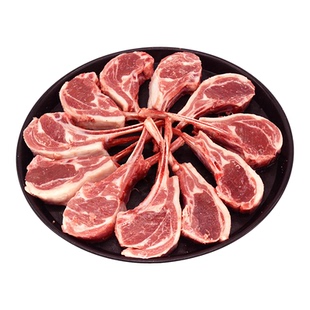 【主播推荐】FBU法式羊排新鲜烧烤食材原切战斧新西兰羊排0添加