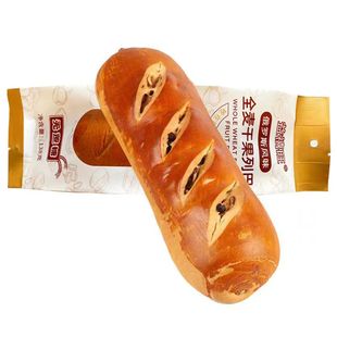 大列巴全麦代餐粗粮面包坚果吐司核桃仁零食营养食品饱腹早餐速食