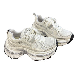 老爹鞋女款2025新款982厚底增高小白鞋秋冬款今年流行爆款运动鞋