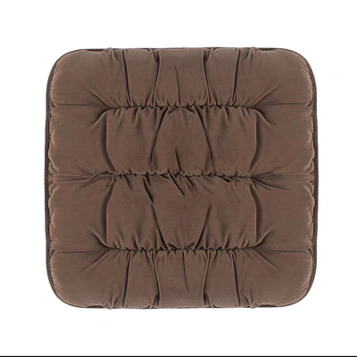 水晶绒加厚防滑保暖汽车坐垫