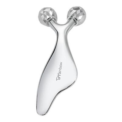 3D双滚轮按摩棒刮痧板