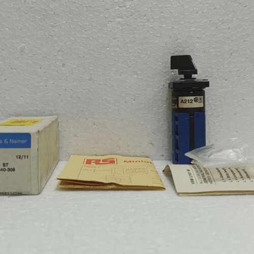 Kraus & Naimer CG4 A212 2 Pole Rotary Cam Switch 1-OFF-2 RS