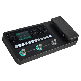 M-VAVE电吉他贝斯多功能综合效果器MK-20鼓机循环IR内录可充电