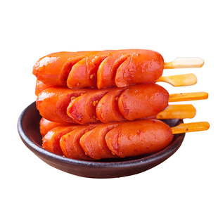 金磨坊花花肠子香肠火腿肠20包小香肠猪肉熟食迷你烤肠麻辣零食品