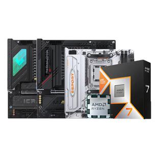 铭瑄终结者B850M ITX DARK WIFI搭75F 96 97 78 9800X3D主板U套装