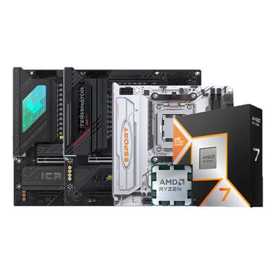 铭瑄终结者B850M ITX DARK WIFI搭75F 96 97 78 9800X3D主板U套装