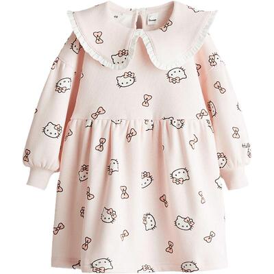 【三丽鸥系列】HM童装儿童女童裙子宽松卫衣蓬蓬公主裙1262174