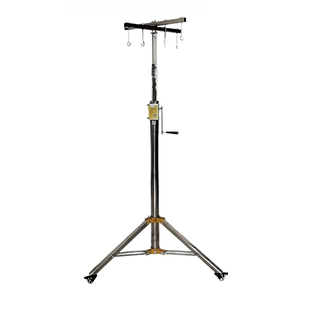 便携式不锈钢输液架落地式可升降承重点滴吊瓶架子医用移动架子