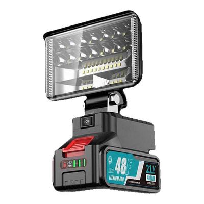 锂电池照明灯led工作灯东成东城20v大艺a3通用款钓鱼户外超亮强光