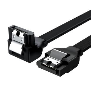 sata3.0数据线固态硬盘机械硬盘串口弯头光驱连接转换线sata3高速固态硬盘连接主板SATA线
