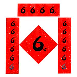 哈哈哈666新春联2024龙年创意网红抖音小红书同款过大节红纸搞笑