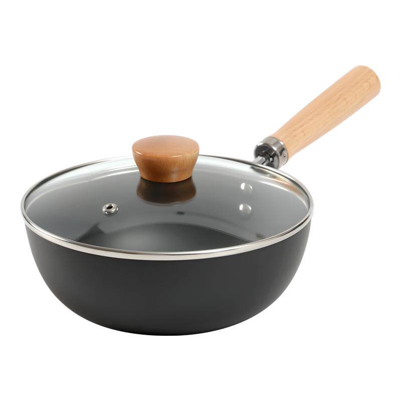 窒化小铁锅炒菜锅归.禾器